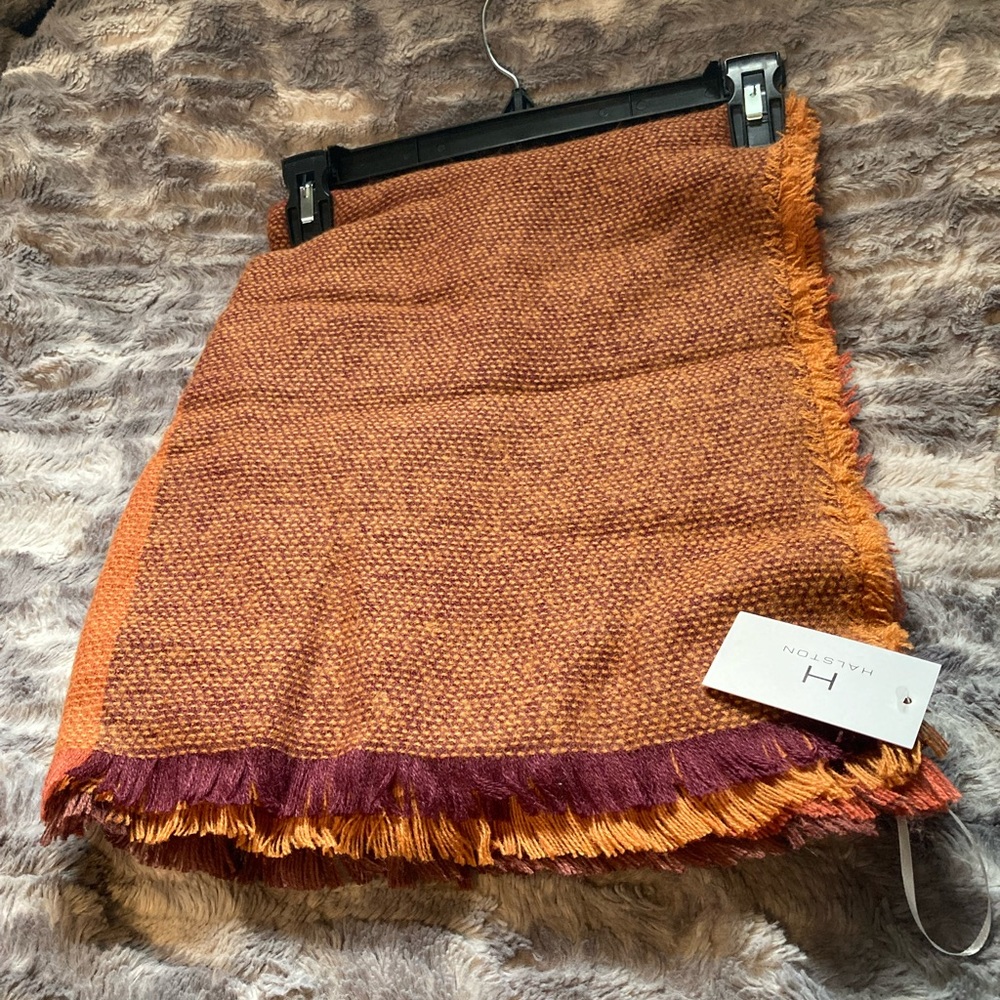 H by Halston, new with tags, beautiful  colors, soft scarf